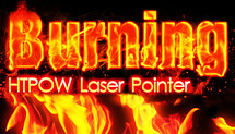 Burning Laser Pointer